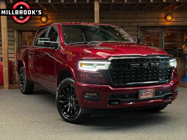 Dodge 1500 RAM Limited H/O 540PK BPM VRIJ, Stoel massage, H/K, Panorama, Lucht vering