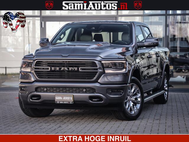 Dodge 1500 Ram LARAMIE SPORT | 5.7 V8 4X4 | 12 INCH MULTIMEDIA | MEMORY SEAT | BED STEP | 3500KG | PRINS LPG | CRUISE | FULL LED | ALARM K3 | UITLAAT KLEP SYSTEEM ALS NIEUW!