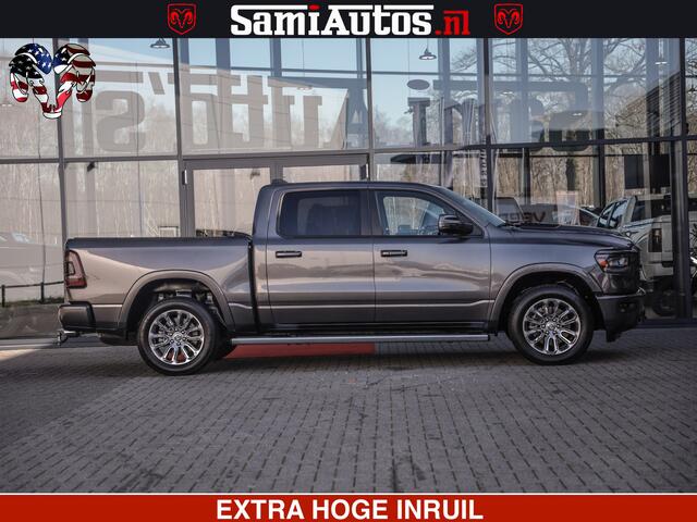 Dodge 1500 Ram LARAMIE SPORT | 5.7 V8 4X4 | 12 INCH MULTIMEDIA | MEMORY SEAT | BED STEP | 3500KG | PRINS LPG | CRUISE | FULL LED | ALARM K3 | UITLAAT KLEP SYSTEEM ALS NIEUW!