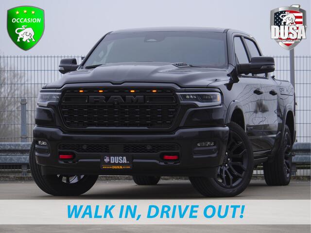 Dodge 1500 RAM | | Limited | 3.0L Twin-Turbo I6 | High Output | Xpell | Tint | Diamond Cover | Red Accent Nieuw Binnen!