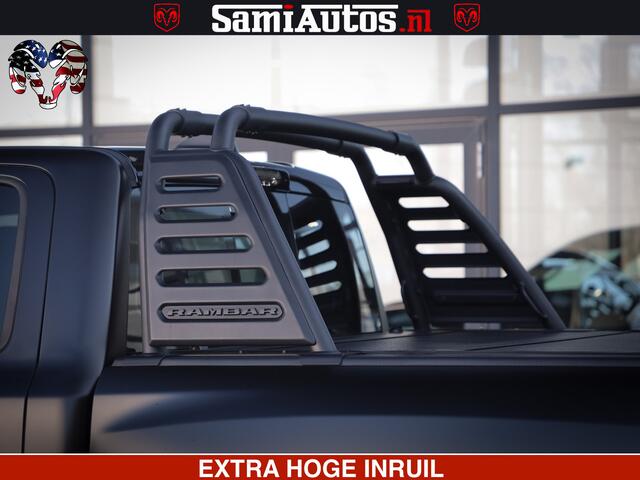 Dodge 1500 Ram TRX 6.2 4X4 | FULL PPF WRAP | HELLCAT | DIGI CLUSTER | RAMBAR | BEADLOCK WHEELS | PANORAMA | HEADUP | 360CAM | 12'' MULTIMEDIA | CARBON PACK | 3500KG | ZEER EXCLUSIEF