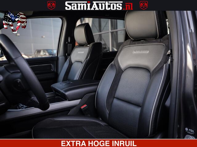 Dodge 1500 Ram LARAMIE SPORT | 5.7 V8 4X4 | 12 INCH MULTIMEDIA | MEMORY SEAT | BED STEP | 3500KG | GRANITE CRYSTAL | PRINS LPG | CRUISE | FULL LED | ALARM K3 | UITLAAT KLEP SYSTEEM ALS NIEUW!