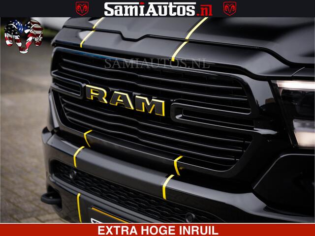 Dodge 1500 Ram LARAMIE SPORT 4X4 5.7 V8 | PRINS LPG | CAMERA | APPLE CARPLAY | 3500KG | FULL LED | CRUISE | MEMORY SEATS | LEDER | DUBBELE CABINE | CREWCAB Voorraad Nr: 2524 - 1249