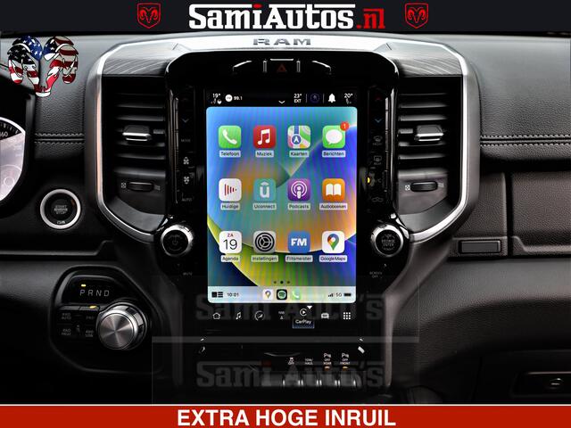 Dodge 1500 Ram Laramie Sport | HEMI 5.7 V8 4x4 | LPG | Grootscherm 12" | LARAMIE PERFORMANCE | ZWART | CREWCAB 5'7 | GRIJSKENTEKEN | DUBBELE CABINE | 5 Persoons | VOORRAAD NR 2525 - 1256