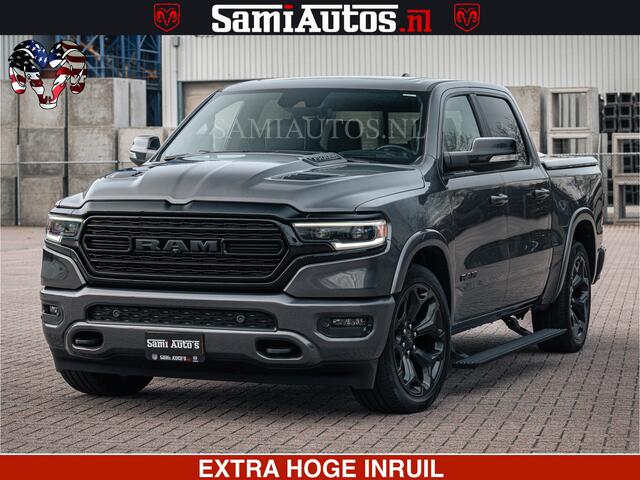 Dodge 1500 Ram LIMITED SPORT | 5.7 V8 HEMI 402PK | MEEST VOLLE LIMITED | PRACHTIGE KLEUR GRANITE CRYSTAL PEARL | CREW CAB | DUBBELE CABINE DC 5 PERSOONS | CREW CAB 5 PERSOONS | DUBBELE CABINE DC | MEEST ROYALE EN COMFORTABELE BEDRIJFSAUTO | HEAD-UP | LUCHTVERING | R