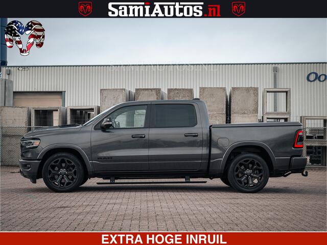Dodge 1500 Ram LIMITED SPORT | 5.7 V8 HEMI 402PK | MEEST VOLLE LIMITED | PRACHTIGE KLEUR GRANITE CRYSTAL PEARL | CREW CAB | DUBBELE CABINE DC 5 PERSOONS | CREW CAB 5 PERSOONS | DUBBELE CABINE DC | MEEST ROYALE EN COMFORTABELE BEDRIJFSAUTO | HEAD-UP | LUCHTVERING | R