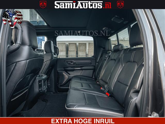 Dodge 1500 Ram LIMITED SPORT | 5.7 V8 HEMI 402PK | MEEST VOLLE LIMITED | PRACHTIGE KLEUR GRANITE CRYSTAL PEARL | CREW CAB | DUBBELE CABINE DC 5 PERSOONS | CREW CAB 5 PERSOONS | DUBBELE CABINE DC | MEEST ROYALE EN COMFORTABELE BEDRIJFSAUTO | HEAD-UP | LUCHTVERING | R
