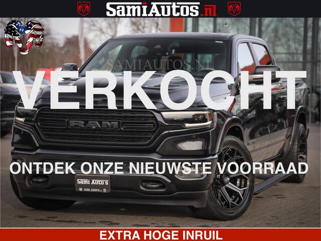 Dodge 1500 Ram LIMITED BLACK OPS | 5.7 V8 402 PK HEMI | MEEST VOLLE EN LUXE UITVOERING | CREW CAB | DUBBELE CABINE DC 5 PERSOONS | CREW CAB 5 PERSOONS | DUBBELE CABINE DC | MEEST ROYALE EN COMFORTABELE BEDRIJFSAUTO | HEAD-UP | LUCHTVERING | RONDOM CAMERA | MWK KLEP 