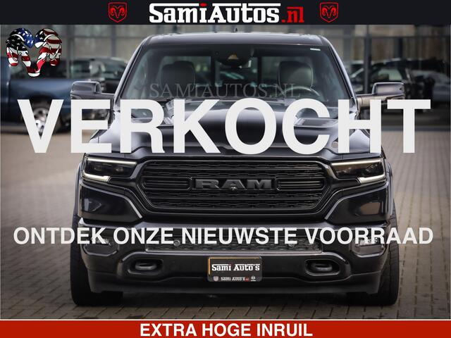 Dodge 1500 Ram LIMITED BLACK OPS | 5.7 V8 402 PK HEMI | MEEST VOLLE EN LUXE UITVOERING | CREW CAB | DUBBELE CABINE DC 5 PERSOONS | CREW CAB 5 PERSOONS | DUBBELE CABINE DC | MEEST ROYALE EN COMFORTABELE BEDRIJFSAUTO | HEAD-UP | LUCHTVERING | RONDOM CAMERA | MWK KLEP 