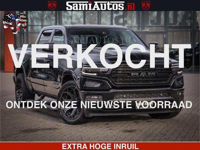 Dodge 1500 Ram LIMITED BLACK OPS | 5.7 V8 402 PK HEMI | MEEST VOLLE EN LUXE UITVOERING | CREW CAB | DUBBELE CABINE DC 5 PERSOONS | CREW CAB 5 PERSOONS | DUBBELE CABINE DC | MEEST ROYALE EN COMFORTABELE BEDRIJFSAUTO | HEAD-UP | LUCHTVERING | RONDOM CAMERA | MWK KLEP 