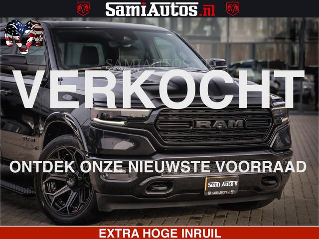 Dodge 1500 Ram LIMITED BLACK OPS | 5.7 V8 402 PK HEMI | MEEST VOLLE EN LUXE UITVOERING | CREW CAB | DUBBELE CABINE DC 5 PERSOONS | CREW CAB 5 PERSOONS | DUBBELE CABINE DC | MEEST ROYALE EN COMFORTABELE BEDRIJFSAUTO | HEAD-UP | LUCHTVERING | RONDOM CAMERA | MWK KLEP 
