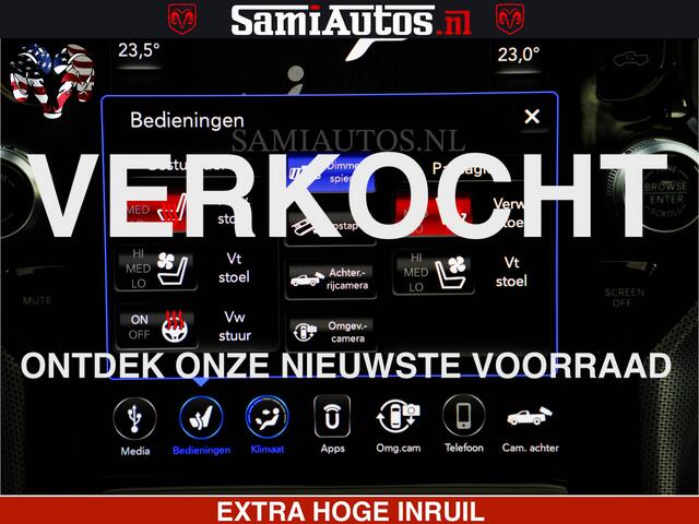 Dodge 1500 Ram LIMITED BLACK OPS | 5.7 V8 402 PK HEMI | MEEST VOLLE EN LUXE UITVOERING | CREW CAB | DUBBELE CABINE DC 5 PERSOONS | CREW CAB 5 PERSOONS | DUBBELE CABINE DC | MEEST ROYALE EN COMFORTABELE BEDRIJFSAUTO | HEAD-UP | LUCHTVERING | RONDOM CAMERA | MWK KLEP 