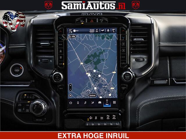 Dodge 1500 Ram LIMITED NIGHT | 5.7 V8 HEMI | HUD | MWK | LUCHTVERING | EERSTE EIGENAAR | BOM VOL ALLE OPTIES | CREW CAB DUBBELE CABINE | 5 PERSOONS | DC | 40000 KM | MEEST VOLLE RAM PICK UP |