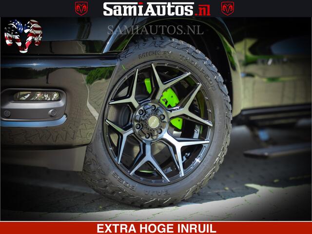 Dodge 1500 Ram Limited Night High Output 540HP 706Nm | Massage + Full Option | De Meest Luxe en Volle Pick-Up in zijn Klasse | Comfortabele Dubbele Cabine met Royale 5 Zitplaatsen | BPM vrij | Nu Leverbaar uit Voorraad | Voorraad Nr 2300 - 7689