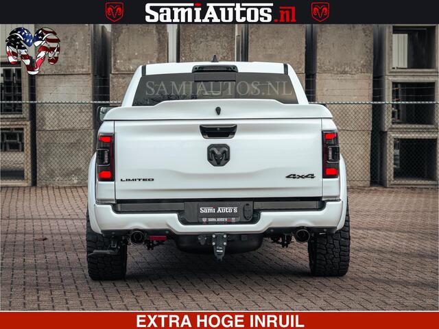Dodge 1500 Ram Limited Night | 5.7 V8 Hemi Full Option | LPG | Comfortabele Dubbele Cabine met Royale 5 Zitplaatsen | De Meest Luxe en Volle Pick-Up in zijn Klasse | BPM vrij | Nu Leverbaar uit Voorraad | Voorraad Nr v45lp
