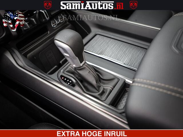 Dodge 1500 Ram GT HULK PACK Crew Cab Sport 1500 GT EDITION | 5.7 V8 HEMI 4x4 | VIRTUAL COCKPIT | HEAD-UP | ADAPTIVE CRUISE | 360 CAMERA | TRX PACK | Comfortabele Dubbele Cabine met Royale 5 Zitplaatsen | BPM vrij