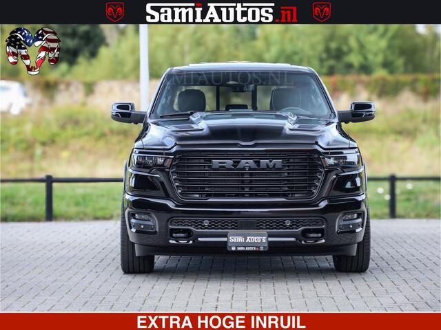 Dodge 1500 Ram Night Premium | Full Option | Eerste Eigenaar | De Meest Luxe Pick-Up in zijn Klasse | Comfortabele Dubbele Cabine met Royale 5 Zitplaatsen | Bom Vol |