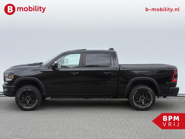 Dodge 1500 Ram 5.7 V8 HEMI 4x4 Crew Cab REBEL Longhorn Panoramadak | Trekhaak | RAM BOX | Leer | Apple CarPlay | Camera