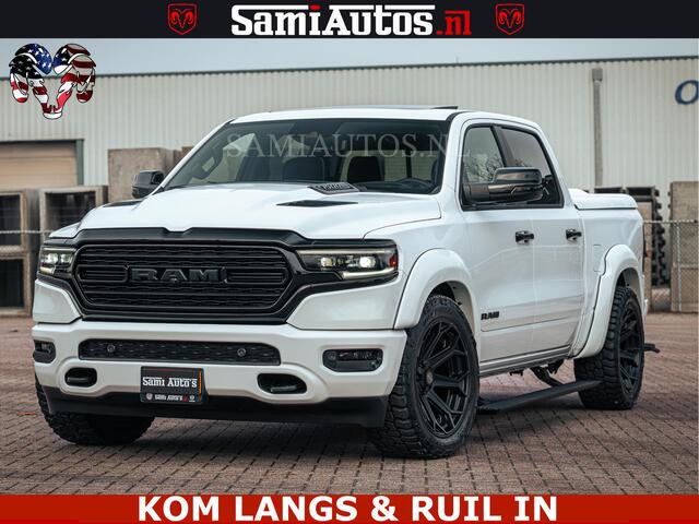 Dodge 1500 Ram Limited Night | 5.7 V8 Hemi Full Option | LPG | Comfortabele Dubbele Cabine met Royale 5 Zitplaatsen | De Meest Luxe en Volle Pick-Up in zijn Klasse | BPM vrij | Nu Leverbaar uit Voorraad | Voorraad Nr v45lp