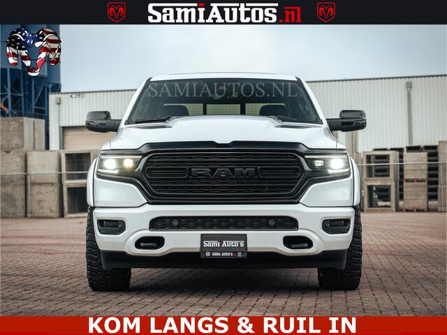 Dodge 1500 Ram Limited Night | 5.7 V8 Hemi Full Option | LPG | Comfortabele Dubbele Cabine met Royale 5 Zitplaatsen | De Meest Luxe en Volle Pick-Up in zijn Klasse | BPM vrij | Nu Leverbaar uit Voorraad | Voorraad Nr v45lp