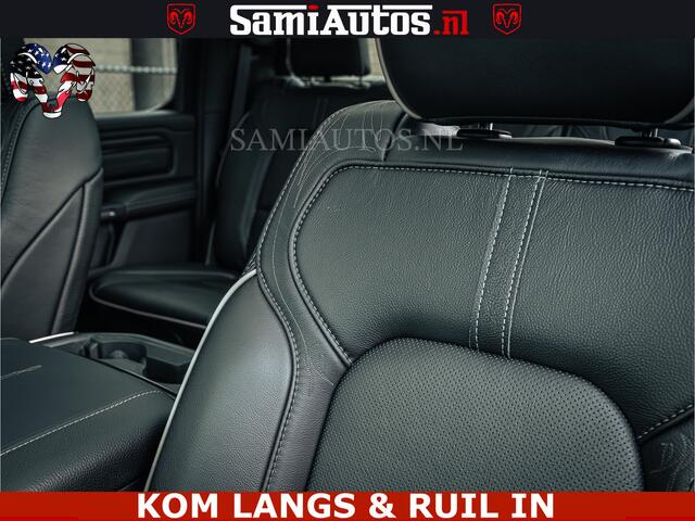 Dodge 1500 Ram Limited Night | 5.7 V8 Hemi Full Option | LPG | Comfortabele Dubbele Cabine met Royale 5 Zitplaatsen | De Meest Luxe en Volle Pick-Up in zijn Klasse | BPM vrij | Nu Leverbaar uit Voorraad | Voorraad Nr v45lp