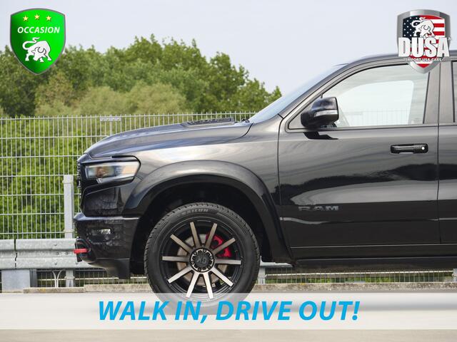 Dodge 1500 RAM Limited | 5.7 V8 | 4x4 Crew Cab | 5'7 | Guerrilla Exhaust | LED Pack | Flipcover | RAMBAR | Cobra Wrap