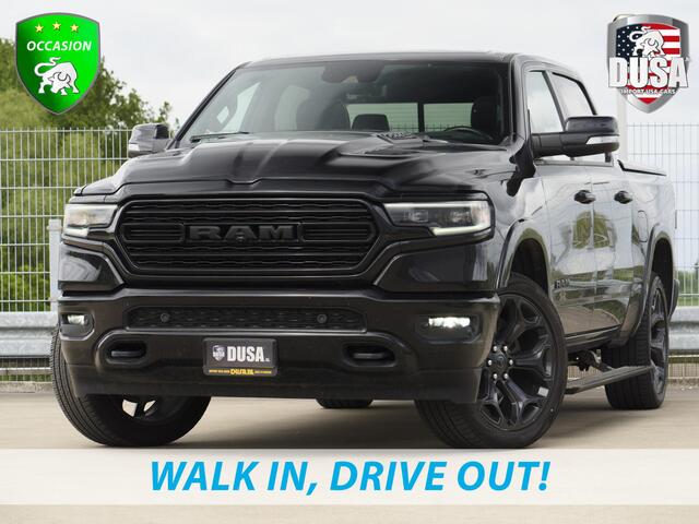 Dodge 1500 RAM | Limited | 5.7 V8 | 4x4 | Crew Cab | Leder | Cover | LPG | Multi Tailgate Nieuw binnen!
