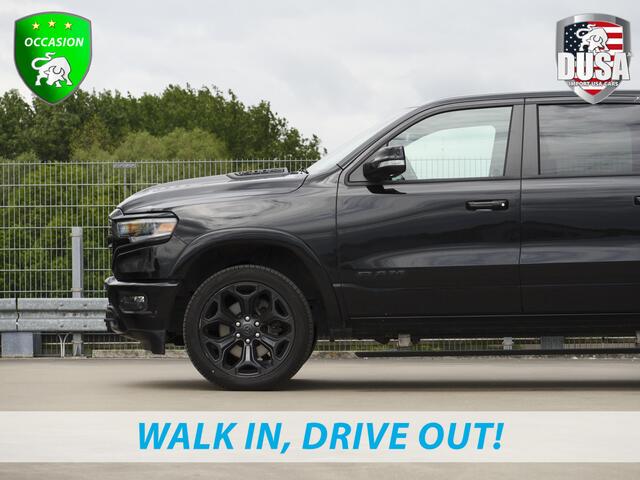 Dodge 1500 RAM | Limited | 5.7 V8 | 4x4 | Crew Cab | Leder | Cover | LPG | Multi Tailgate Nieuw binnen!