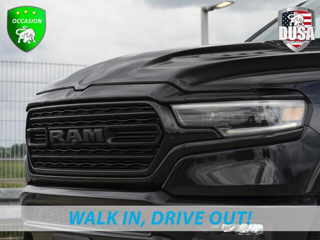 Dodge 1500 RAM | Limited | 5.7 V8 | 4x4 | Crew Cab | Leder | Cover | LPG | Multi Tailgate Nieuw binnen!