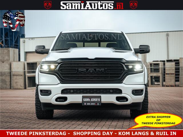Dodge 1500 Ram Limited Night | 5.7 V8 Hemi Full Option | LPG | Comfortabele Dubbele Cabine met Royale 5 Zitplaatsen | De Meest Luxe en Volle Pick-Up in zijn Klasse | BPM vrij | Nu Leverbaar uit Voorraad | Voorraad Nr v45lp