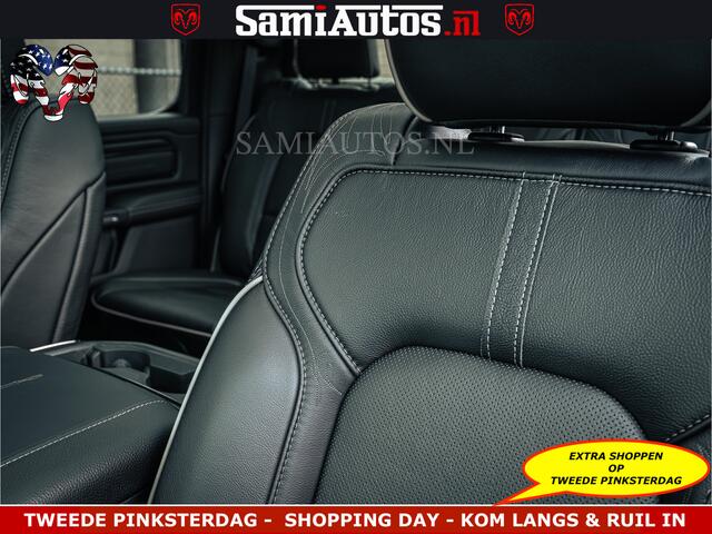 Dodge 1500 Ram Limited Night | 5.7 V8 Hemi Full Option | LPG | Comfortabele Dubbele Cabine met Royale 5 Zitplaatsen | De Meest Luxe en Volle Pick-Up in zijn Klasse | BPM vrij | Nu Leverbaar uit Voorraad | Voorraad Nr v45lp
