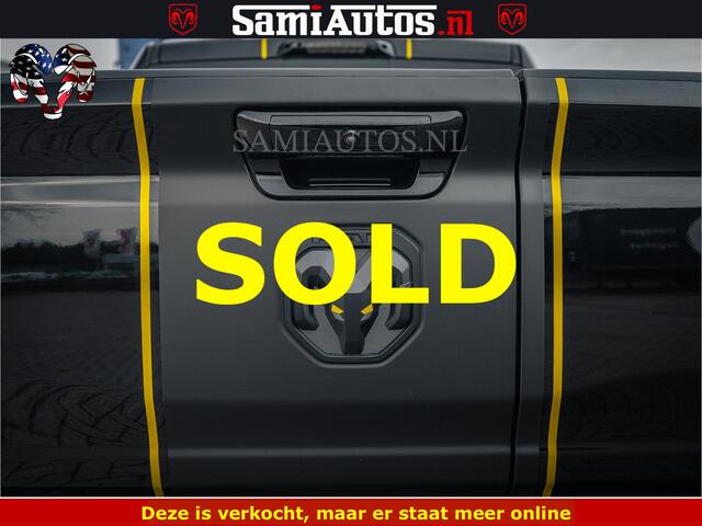 Dodge 1500 Ram Limited Night H.O 540HP 706Nm | Massage + Full Option | De Meest Luxe en Volle Pick-Up in zijn Klasse | Comfortabele Dubbele Cabine met Royale 5 Zitplaatsen | BPM vrij | Nu Leverbaar uit Voorraad | Voorraad Nr 2295 - 8559
