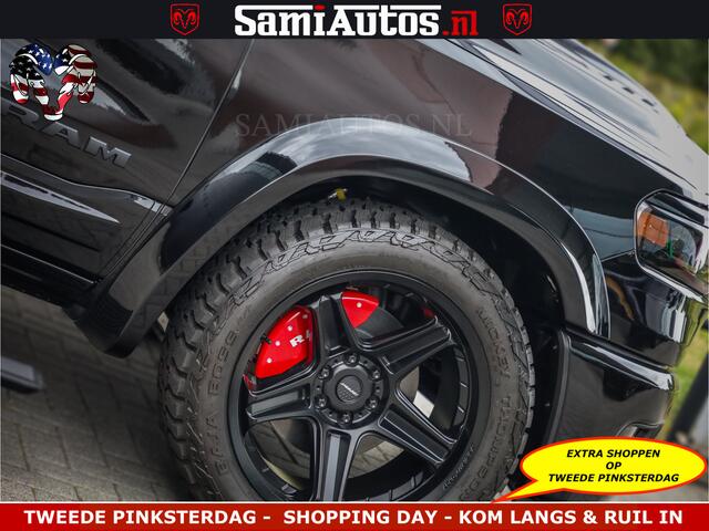 Dodge 1500 RAM Night Premium | Full Option | De Meest Luxe Pick-Up in zijn Klasse | Comfortabele Dubbele Cabine met Royale 5 Zitplaatsen | BPM vrij | Nu Leverbaar uit Voorraad | Voorraad Nr 2287 - 3384