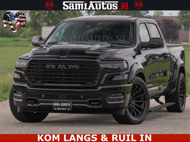 Dodge 1500 RAM Night Premium | Full Option | De Meest Luxe Pick-Up in zijn Klasse | Comfortabele Dubbele Cabine met Royale 5 Zitplaatsen | BPM vrij | Nu Leverbaar uit Voorraad | Voorraad Nr 2287 - 3384