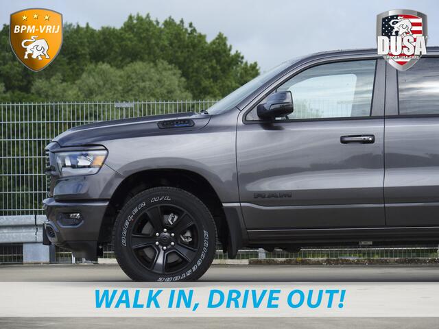 Dodge 1500 RAM | Laramie Sport | 5.7 V8 | HEMI | 4x4 | Crew Cab Panoramadak | Leder | Uconnect touchscreen | Nieuw binnen!