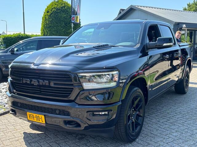 Dodge 1500 Ram 5.7 V8 4X4 Dubbel Cabine Zwart 2020 MARGE Black Edition
