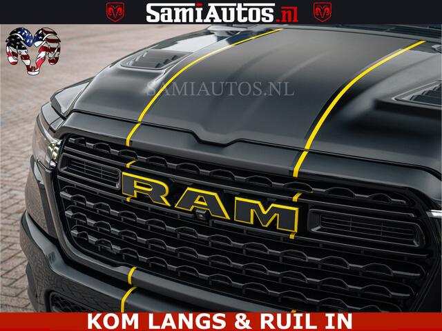 Dodge 1500 Ram LIMITED 5.7 V8 HEMI | Massage + Full Option | De Meest Luxe en Volle Pick-Up in zijn Klasse | Comfortabele Dubbele Cabine met Royale 5 Zitplaatsen | Voorraad Nr 100100 | PRIJS INCL BPM | LEVERTIJD Q3 |Voorraad Nr 100200
