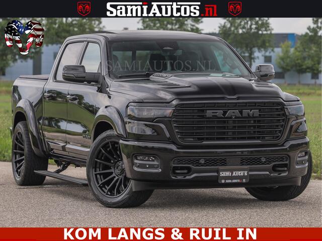 Dodge 1500 RAM Night Premium | Full Option | De Meest Luxe Pick-Up in zijn Klasse | Comfortabele Dubbele Cabine met Royale 5 Zitplaatsen | BPM vrij | Nu Leverbaar uit Voorraad | Voorraad Nr 2287 - 3384 | De specialist in Amerikaanse pick-ups in Nederland en Europa.