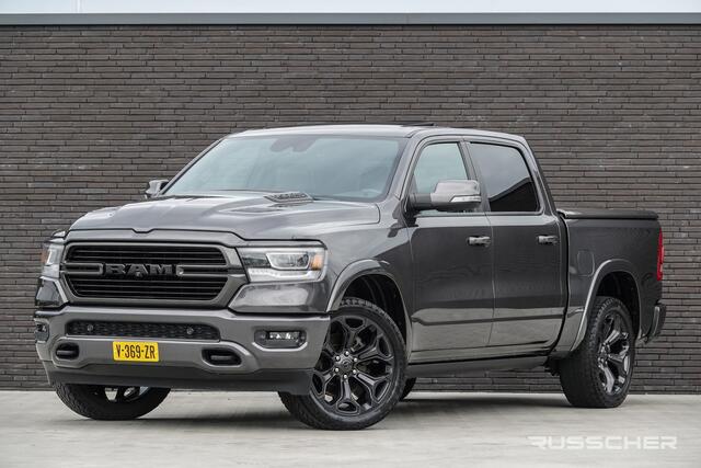 Dodge 1500 Ram 5.7 Hemi V8 401Pk 4x4 Crew Cab | Laramie | Luchtvering | Panoramadak | Trekhaak | 22''