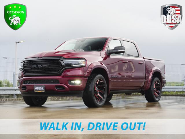 Dodge 1500 RAM | Limited | 5.7L HEMI | Crew cab 22inch Fuel offroads | Fender flares | Hardtop deksel | Night Edition