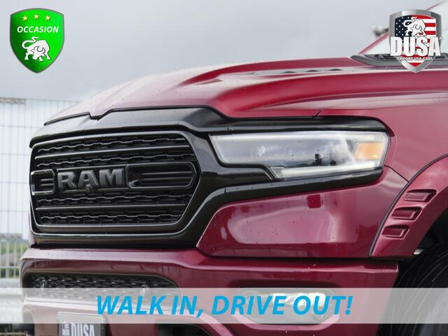 Dodge 1500 RAM | Limited | 5.7L HEMI | Crew cab 22inch Fuel offroads | Fender flares | Hardtop deksel | Night Edition