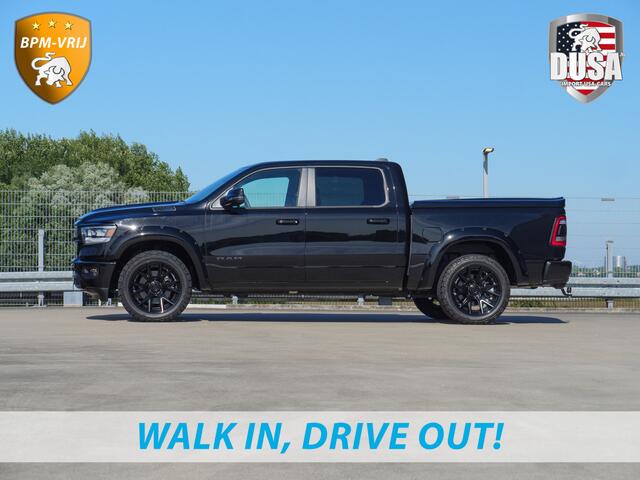 Dodge 1500 RAM | Laramie Sport | 5.7 V8 | HEMI | 4x4 | Crew Cab Panoramadak | Leder | Uconnect touchscreen | Getoonde accessoires zijn verkrijgbaar tegen meerprijs