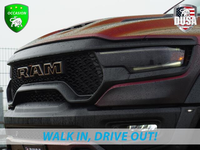 Dodge 1500 RAM | TRX | 6.2 V8 | 4x4 | Crew Cab | 22'' Fuel Wheels | Wrap Satin Solar Dawn | RAMbar | Flipcover | Nieuw binnen!