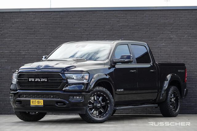 Dodge 1500 Ram 5.7 V8 401Pk 4x4 | Crew Cab | Laramie | Leder | Achteruitrijcamera | Trekhaak | 20''