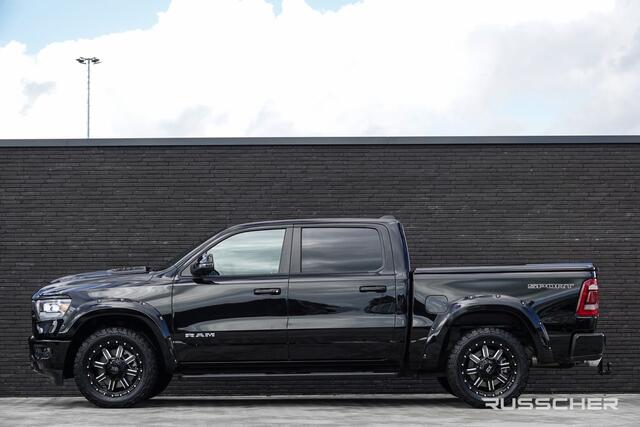 Dodge 1500 Ram 5.7 V8 401Pk 4x4 | Crew Cab | Laramie | Leder | Achteruitrijcamera | Trekhaak | 20''
