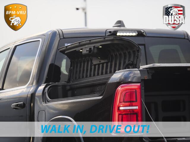 Dodge 1500 RAM | | Tungsten | 3.0L Twin-Turbo Hurricane | High Output | Crew Cab | 4X4 BPM-VRIJ | 14,4 Inch Touchscreen | Passenger-screen | klipsch Audio | Massage stoelen | Indigo Salt Interieur Prijs op aanvraag!