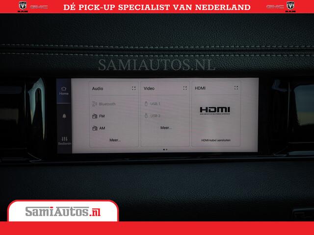 Dodge RAM PICKUP Laramie Night | Face Lift | 420Pk 636 Nn | Extra Groot Scherm + Passagiers Scherm | Comfortabele Dubbele Cabine met Royale 5 Zitplaatsen | Nu Leverbaar uit Voorraad | Voorraad Nr 2223 - 5047