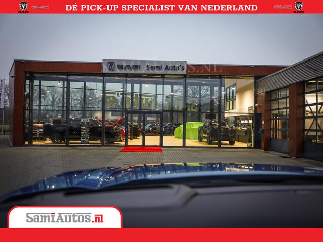 Dodge RAM PICKUP Laramie Night | Face Lift | 420Pk 636 Nn | Extra Groot Scherm + Passagiers Scherm | Comfortabele Dubbele Cabine met Royale 5 Zitplaatsen | Nu Leverbaar uit Voorraad | Voorraad Nr 2223 - 5047