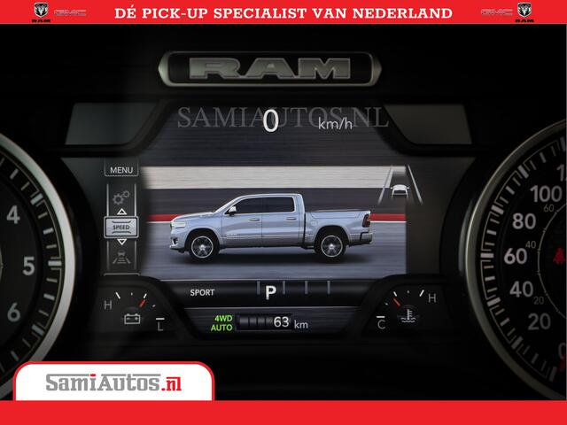 Dodge RAM PICKUP Laramie Sport | 420HP 636NM | Stoere Sport en indrukwekkende kleur | Comfortabele Dubbele Cabine met Royale 5 Zitplaatsen | Nu Leverbaar uit Voorraad | Voorraad Nr 2218 - 3854