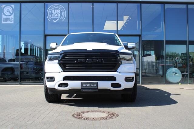 Dodge RAM PICKUP NIEUW BPM VRIJ 5.7i V8 Hemi Sport Black Ed. 12 inch Scherm / Pan